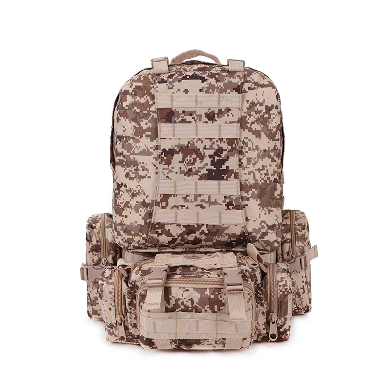 Vozonn 50L Expedition Backpack – Multi-Compartment Outdoor Rucksack