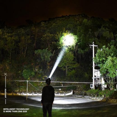 Bright Waterproof Rechargeable Headlamp - High-Power LED for Camping & Hunting