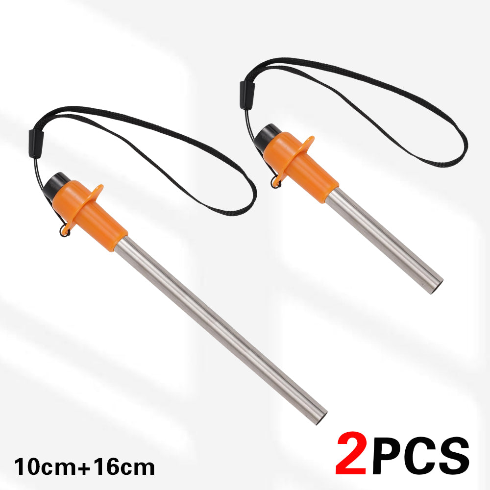 Portable Outdoor Mini Electric Lighter – Windproof Piezo Igniter for Camping Stoves, BBQ & Survival Kits