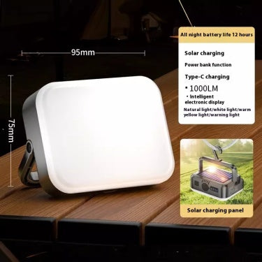 Ultra-Bright 1000 Lumens Multifunctional Outdoor Camping Lamp - USB-C Rechargeable