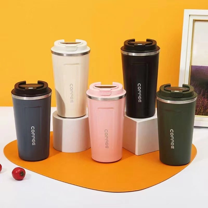 Vozonn™ Insulated Travel Coffee Cup - Leak-Proof Stainless Steel Mug with Double Wall Vacuum