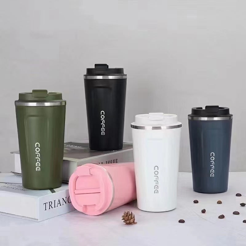 Vozonn™ Insulated Travel Coffee Cup - Leak-Proof Stainless Steel Mug with Double Wall Vacuum