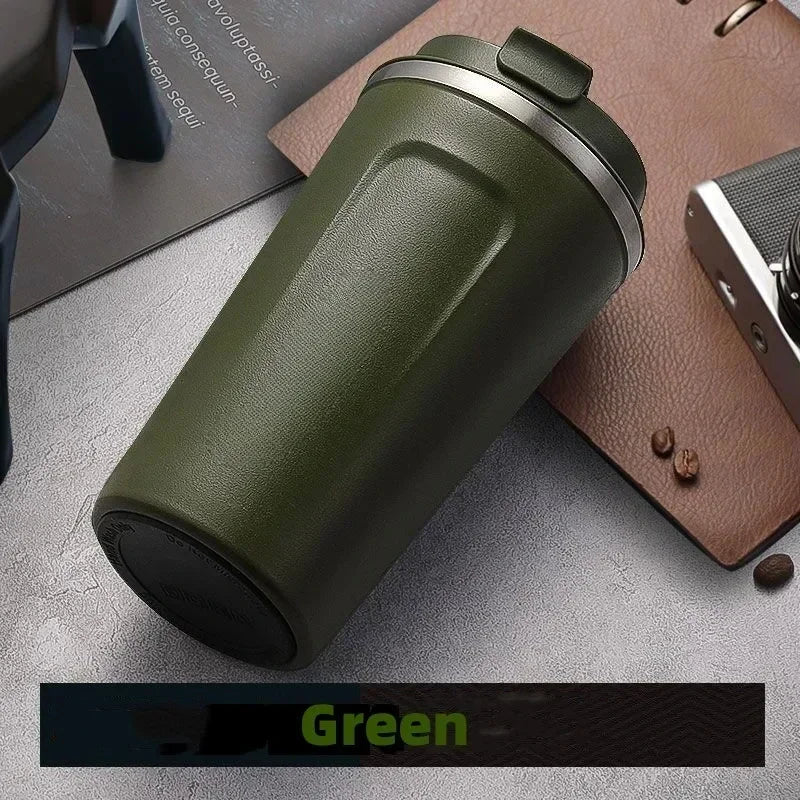 Vozonn™ Insulated Travel Coffee Cup - Leak-Proof Stainless Steel Mug with Double Wall Vacuum