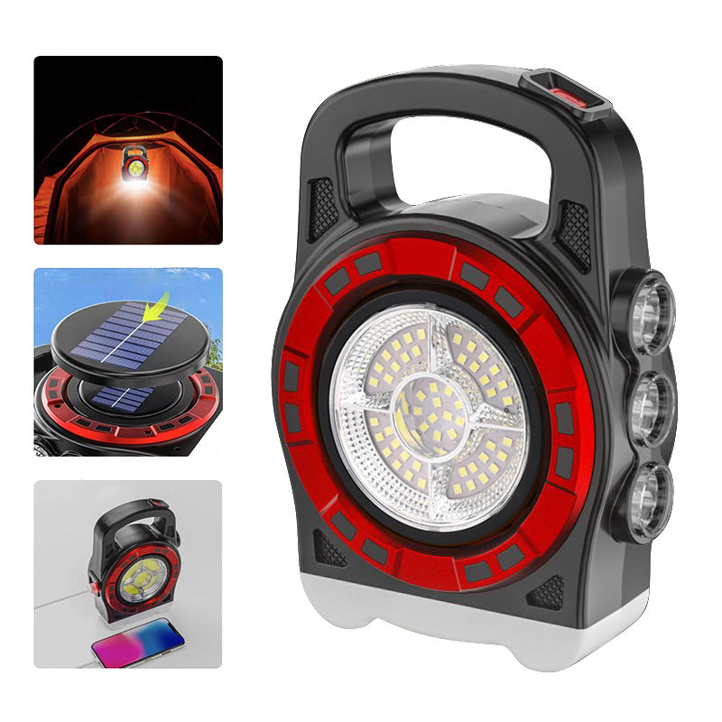 Vozonn™ Multi-Function LED Camping Torch – USB Rechargeable, 4 Light Modes & Emergency SOS