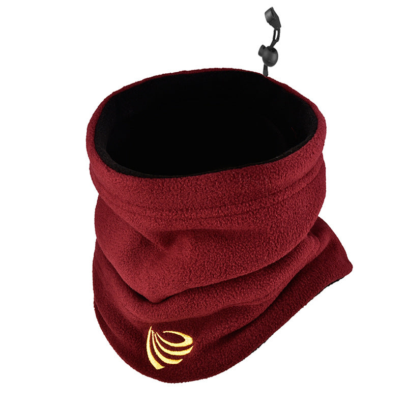 Ultra-Warm Thermal Fleece Neck Warmer - Windproof Winter Snood