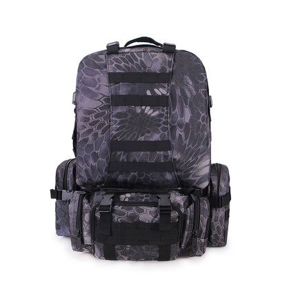 Vozonn 50L Expedition Backpack – Multi-Compartment Outdoor Rucksack