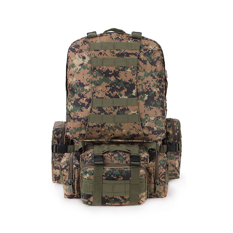 Vozonn 50L Expedition Backpack – Multi-Compartment Outdoor Rucksack