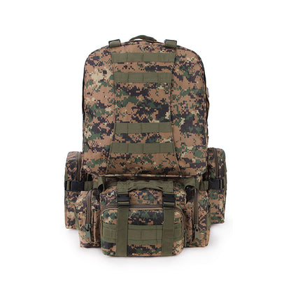 Vozonn 50L Expedition Backpack – Multi-Compartment Outdoor Rucksack