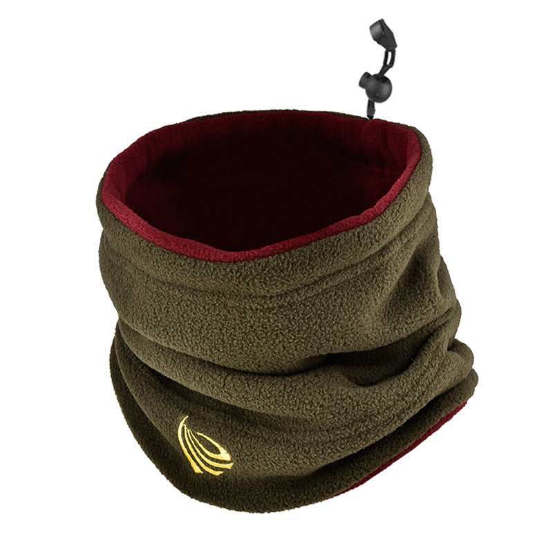 Ultra-Warm Thermal Fleece Neck Warmer - Windproof Winter Snood