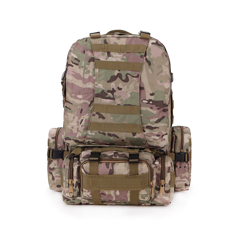 Vozonn 50L Expedition Backpack – Multi-Compartment Outdoor Rucksack