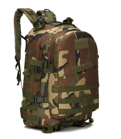 Vozonn Waterproof Camo-Print Backpack – Modular Attachment System