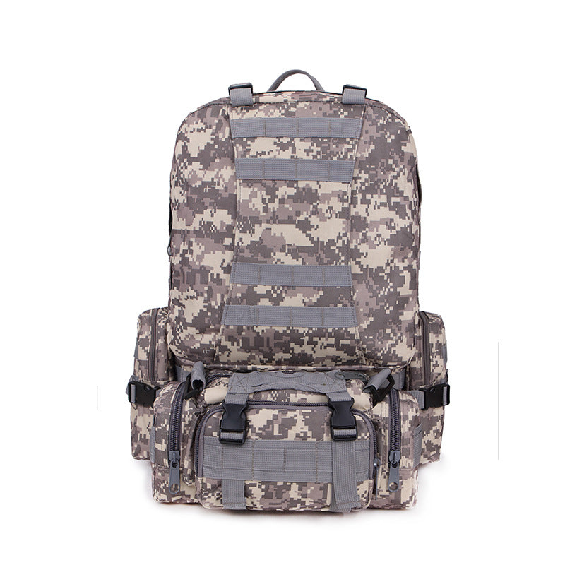 Vozonn 50L Expedition Backpack – Multi-Compartment Outdoor Rucksack