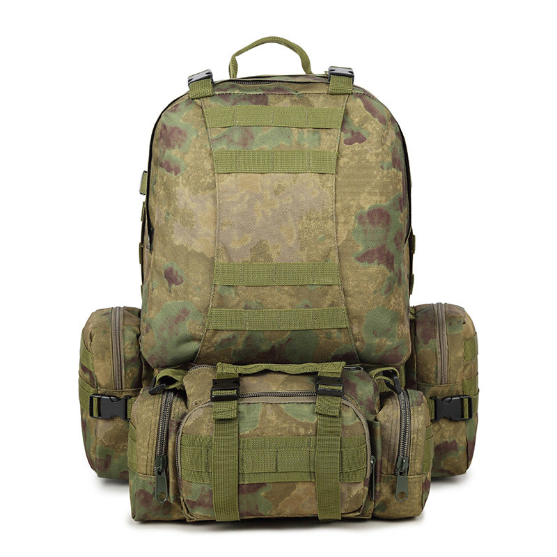 Vozonn 50L Expedition Backpack – Multi-Compartment Outdoor Rucksack
