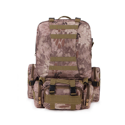 Vozonn 50L Expedition Backpack – Multi-Compartment Outdoor Rucksack